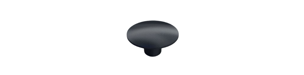 Griff Küche Knopf 50 Schwarz